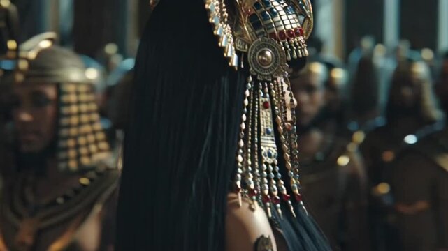 Cleopatra in g&ouml;ttlichem Glanz &ndash; Majest&auml;tischer Auftritt im alten &Auml;gypten