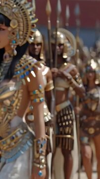 Cleopatra in g&ouml;ttlichem Glanz &ndash; Majest&auml;tischer Auftritt im alten &Auml;gypten