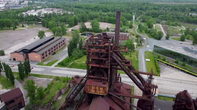 Urbex. Abandoned Factory. Industrial Dolni Vitkovice. Communist Czechoslovakia. Eastern Bloc