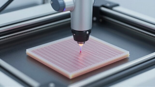 3D Bioprinter Extruding Bioink