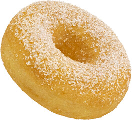 Sugar donut isolated
