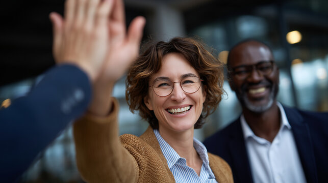 Connectioneering through mutual celebration, shared success reinforcing bonds