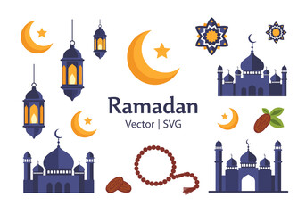 Obraz premium A serene illustration of an Islamic mosque evokes spirituality and cultural heritage, ideal for educational content.