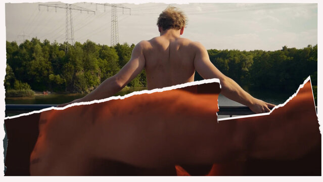 Torn Paper Split Screen 02