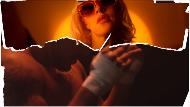 Torn Paper Split Screen 07