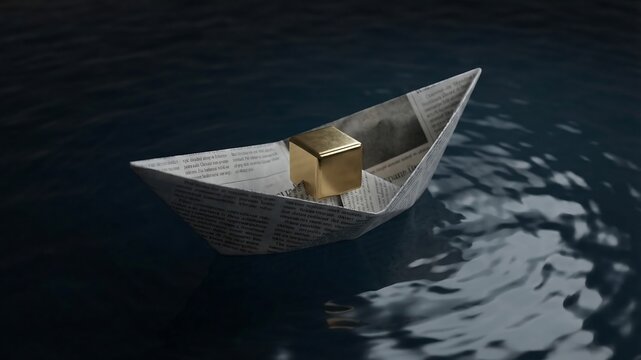 重責を運ぶ紙の舟に託された静かなリーダーシップ