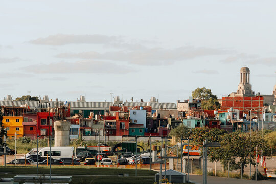 Villa 31 neighborhood in Buenos Aires, Argentina 