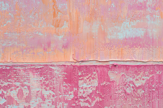 Light pastel blue purple oil painting