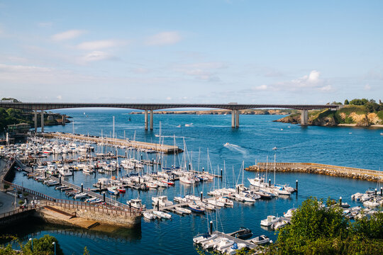 Marina And Coastal Bridge