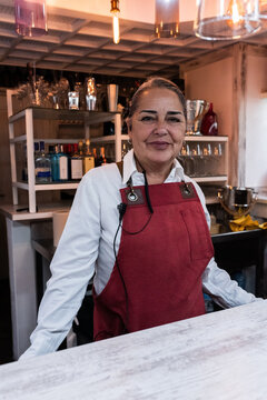 Portrait of bartender 