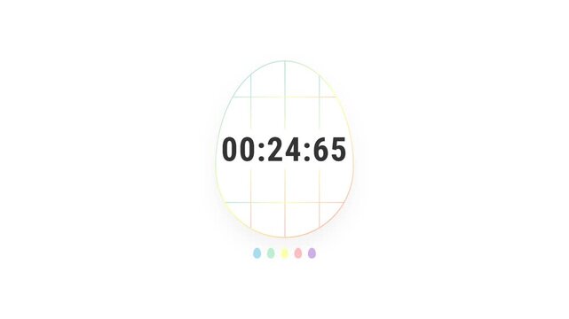 30 seconds countdown overly easter animation timer clock egg 