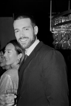 Man in tux