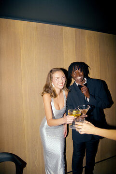Toasting to good times