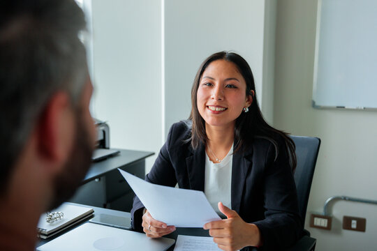 HR Professional in Interview with a Candidate