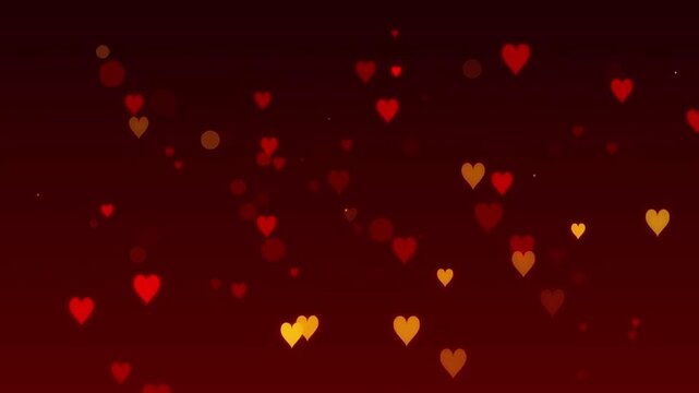 Seamless loopable Intense Golden Red Fire Abstract Background. High quality 4k rendered abstract animation featuring gather motion. Perfect for video production, social media, weddings, and events.