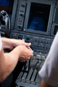 Handling Power Controls of a Small Multi Engine Turboprop Aircraft 