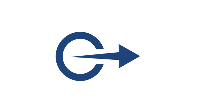 Blue Arrow Refresh Symbol Icon.