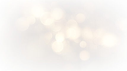 Bright and soft bokeh lights on a transparent background for design and creative projects © denzelll