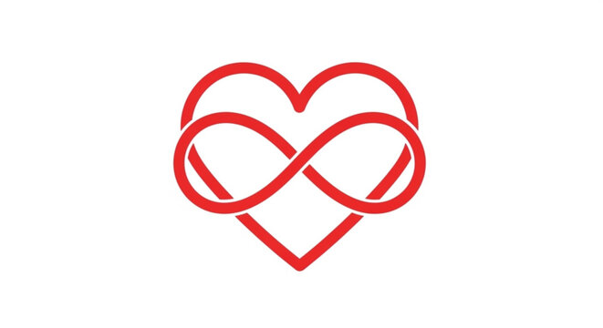 Infinity Heart Symbol