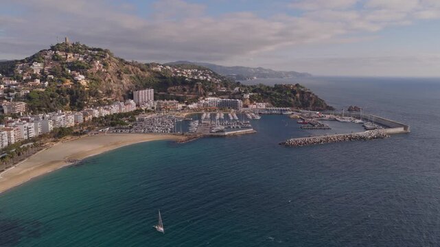 Blanes (Costa Brava - Spain) | Drone