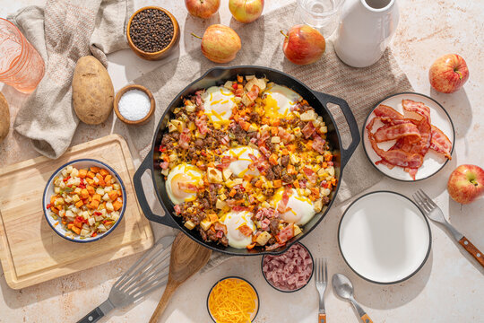 Cast Iron Breakfast Hash