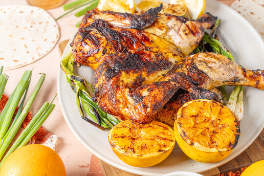 Grilled Whole Chicken