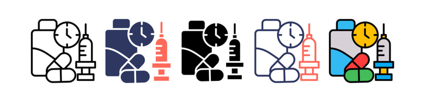 Medication Care multiple icon