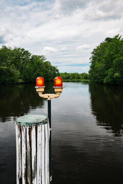 Pier Warning Lights