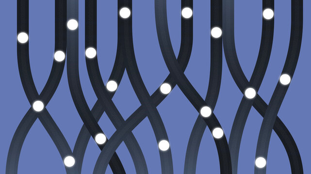 Data channels with connection nodes