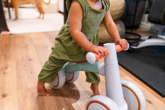 anonymous toddler on tricycle 