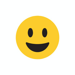 Fototapeta premium Happy Smiley Face Emoticon