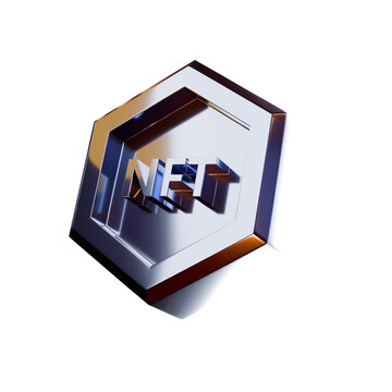 3d icon chrome nft