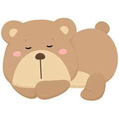 Fototapeta premium teddy bear cartoon
