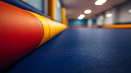 Vibrant Indoor Playground Soft Surface with Focus on Texture and Safety