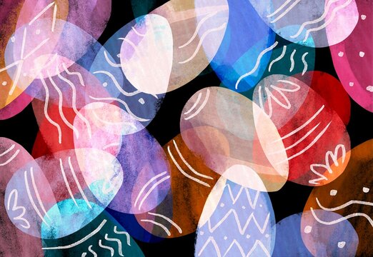 Colored Easter Eggs