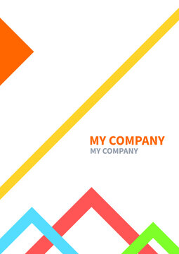 book cover simple colorful yuz