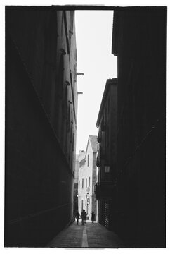 Abstract Stairwell View &ndash; Shot on Film