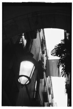 Abstract Stairwell View &ndash; Shot on Film