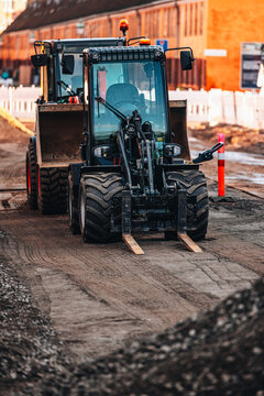 Construction Loader on Worksite