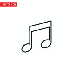 Simple Music Note Icon