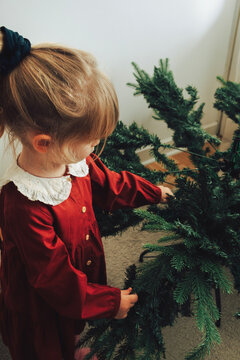 Packing back Christmas tree