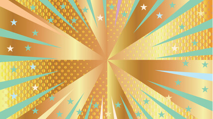 太陽　スクリーントーン　模様　背景