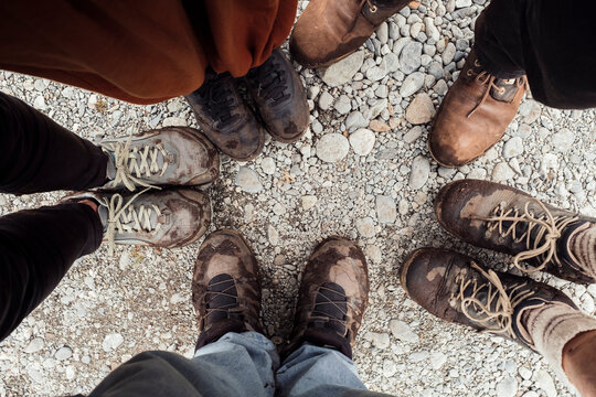 Group of Muddy Boots Circle