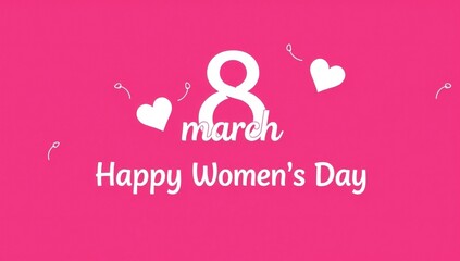 Fototapeta premium Celebrating international women's day on march 8