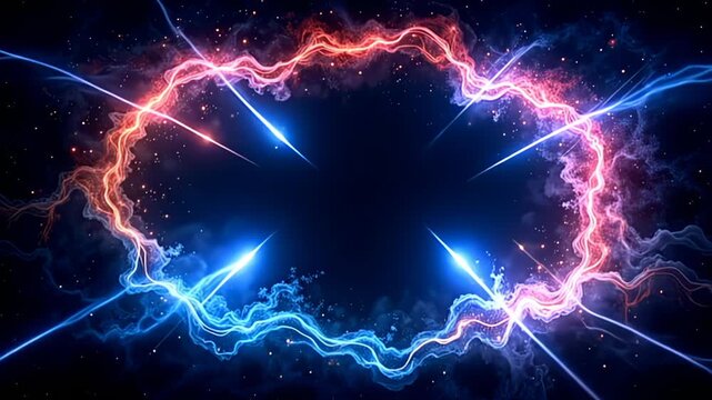 The stellar march shot hound inwards star and cosmic murk be the focal guide besiege aside energizing luminosity, where shaft of cerulean and reddened explosion the dreary surface with