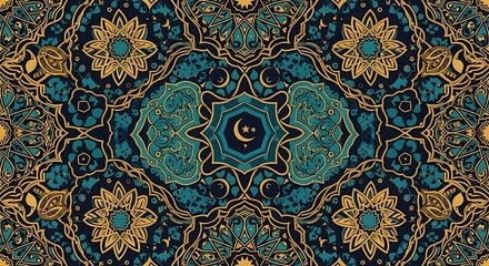 Islamic Geometric Pattern Background