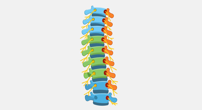 Colorful Plastic Building Blocks Stacked Vertically.