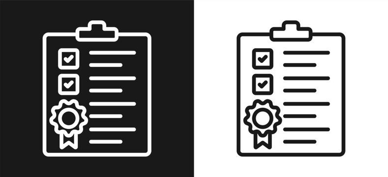 Report Card Style Line In Background Black And White