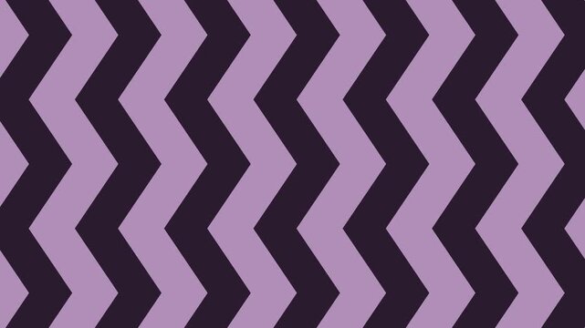 Abstract geometric pattern featuring alternating bands of dark and light purple zig-zag lines, creating a vibrant and rhythmic visual design perfect for modern backgrounds and decorative applications