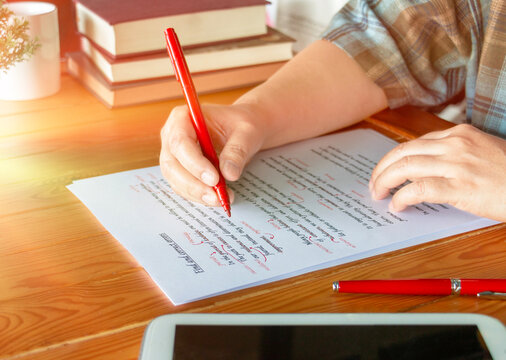 proofreading paper on process of service